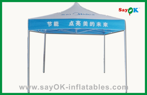 Logo Printing Folding Tent Commercial Steel / Aluminum  Frame Tent
