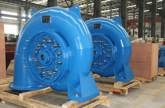 Water Powered Francis Hydro Turbine , High Head Turbine Generator Unit