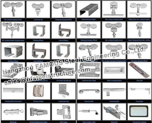 Industry Sliding Door  Steel Workshop And Warehouse