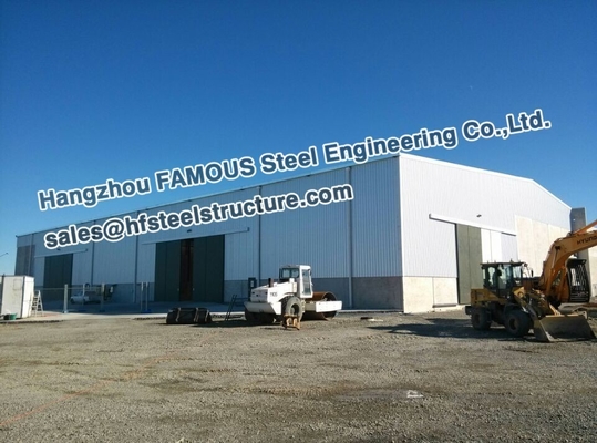 Industry Sliding Door  Steel Workshop And Warehouse