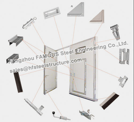 Industry Sliding Door  Steel Workshop And Warehouse