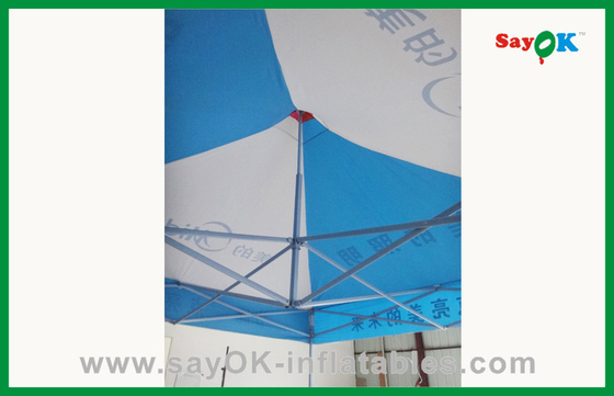 Logo Printing Folding Tent Commercial Steel / Aluminum  Frame Tent