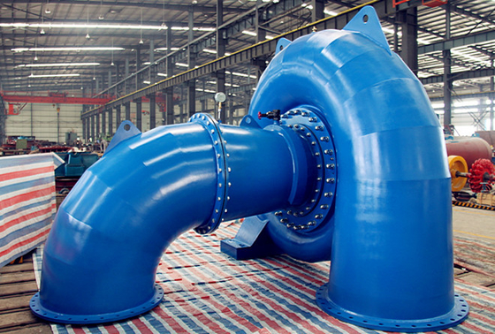 Water Powered Francis Hydro Turbine , High Head Turbine Generator Unit