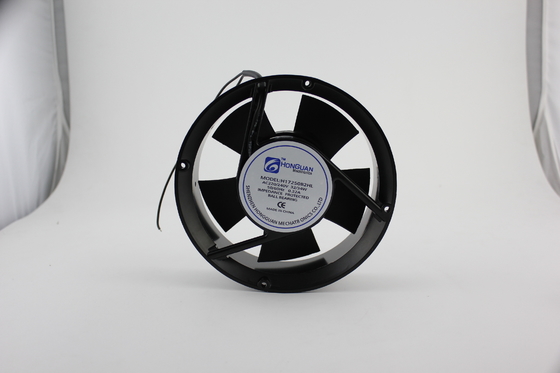 Round Ball Bearing Cooling Fan 220 x 220 x 60mm AT Terminal Aluminum Alloy