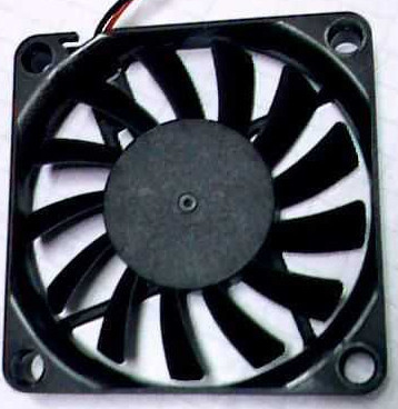 IP55 70mm 12v DC Blower Fan Plastic Frame mpedance Protection